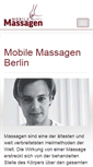 Mobile Screenshot of berlin-massagemobil.de
