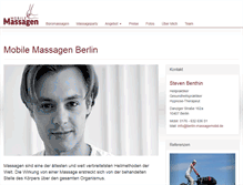 Tablet Screenshot of berlin-massagemobil.de